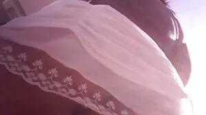 خوبصورت Eurobabe Tiffan جیسے Tatum پی او وی میں صبح میں